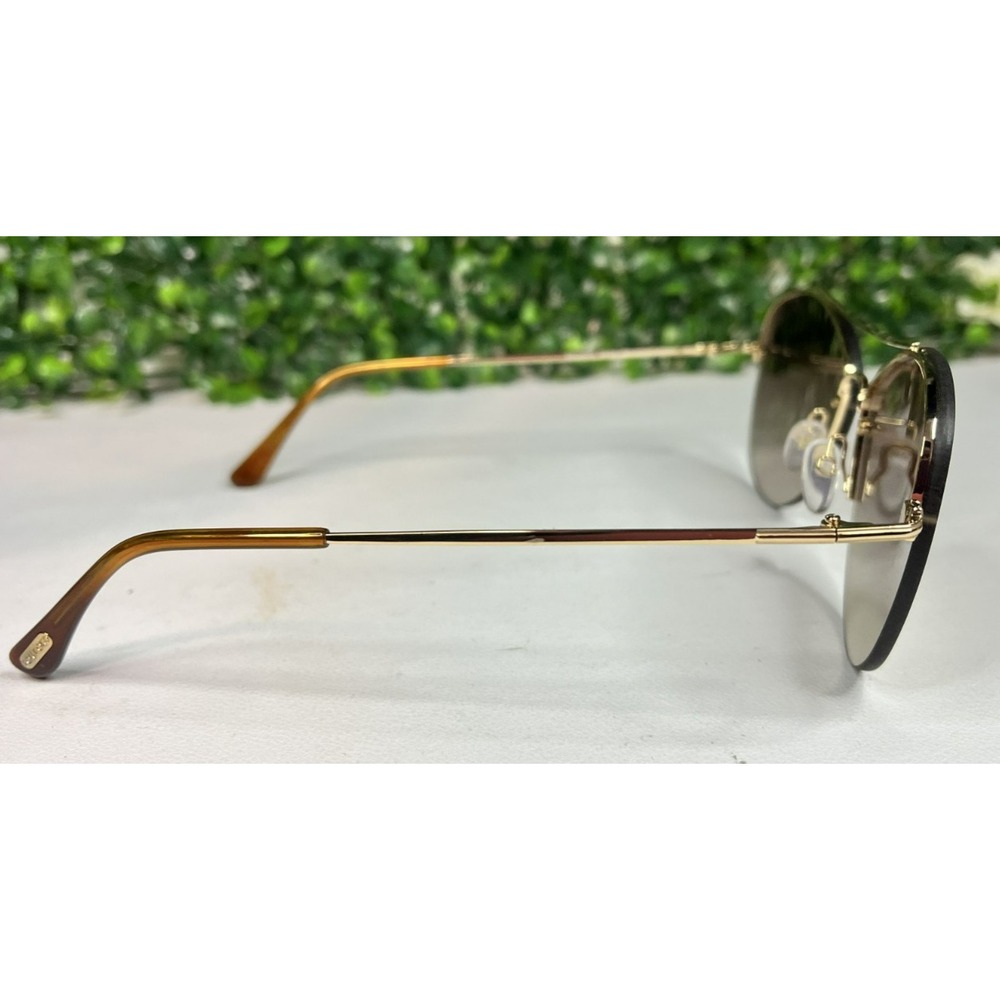 TOM FORD Margret 02 TF566 Gunmetal Aviator Sunglasses 60mm - AUTHENTIC, PREOWNED - Picture 3 of 13